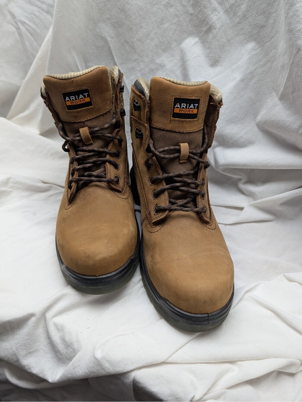 Ariat Turbo 6 Waterproof Carbon Toe Work BARK SZ 10.5EE